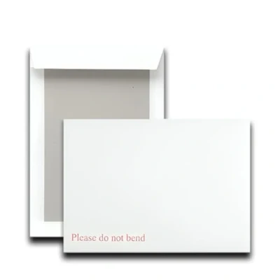 Image of indigo® A4 C4 White Board Back Envelopes Peel Seal for Posting mailing Home Office and Ecommerce eco Friendly (20)