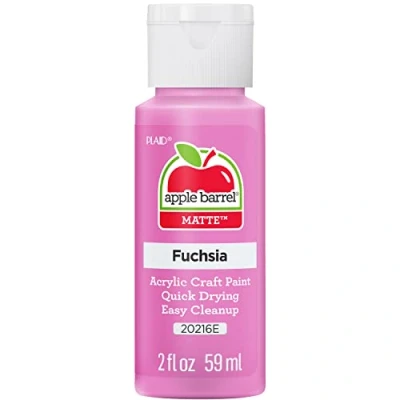 Image of Apple Barrel Acrylic Paint, Fuchsia, 2oz