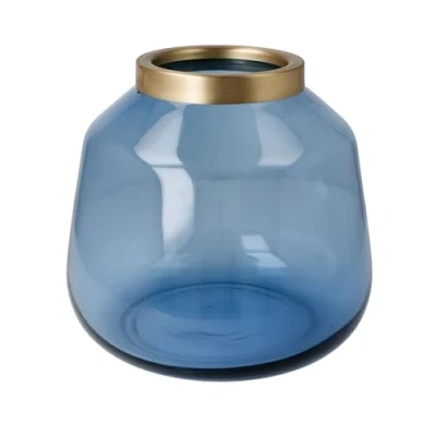 Image of Goebel Vase, Blue, 17x17x16 cm