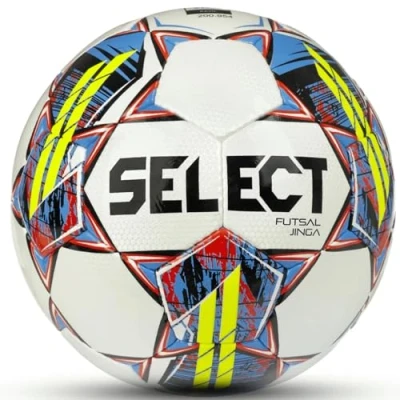 Image of SELECT Jinga V22 Futsal Ball, White, Senior