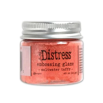 Image of Ranger Tim Holtz Distress 14gr Embossing Glaze Saltwater Taffy