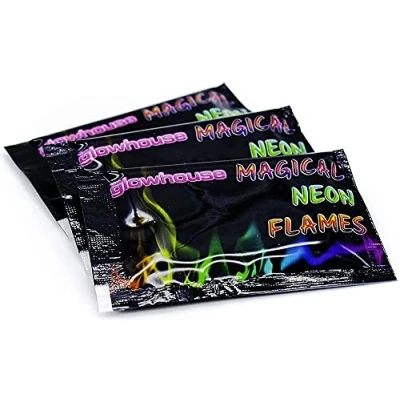 Image of The Glowhouse Magic Neon Flames Mystical Fire Colourant (25 Pack)