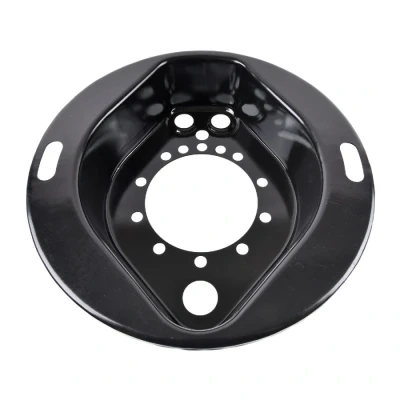 Image of 0278936, 1367309, 1378432, 20253961636, 20253961636SK1 Cover Sheet, brake drum FEBI BILSTEIN 175199 Rear Axle