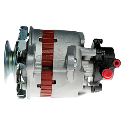 Image of A002T01384, A002T01483, A002T01583, A002T01683, A002T01783 Generator HELLA 8EL 011 711 771 14V 65A incl. vacuum pump 86mm MITSUBISHI: L200 II Pickup