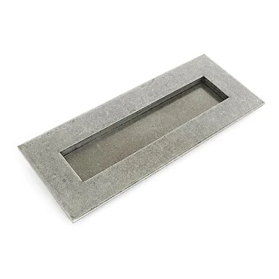 Image of From The Anvil Pewter Small Letter Plate
