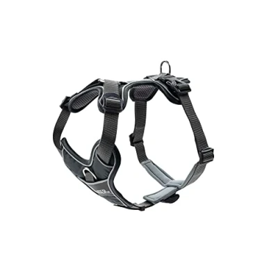 Image of HUNTER Divo Dog Harness, M, 56 73 cm, Grey/Grey