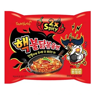 Image of Samyang Hot Chicken Flavour Ramen (2xSpicy) Limited Edition 140g