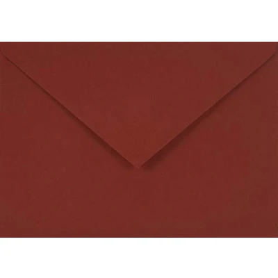 Image of Netuno 25 dark red coloured envelopes DIN C6 114x162mm 4.49x6.39 inches 115gsm Sirio Color Cherry pointed gummed flap no window for wedding invitations birthday greeting card flyers Christmas vouchers
