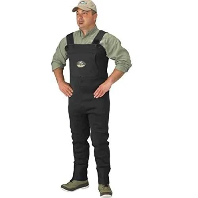 Image of Caddis Men&#039;s Green Neoprene Stocking Foot Wader