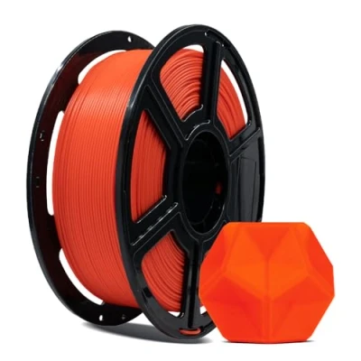 Image of FLASHFORGE 3D Printer Filament, PLA PRO Filament 1.75mm, 1KG Spool (2.2lbs), Dimensional Accuracy +/ 0.02mm for FDM Printers, Better Tenacity &amp; No Knotting (Tangerine)