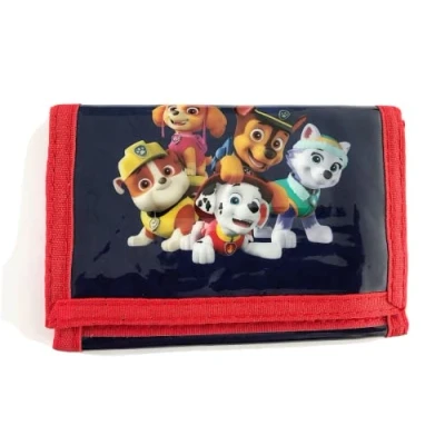 Image of Paw Patrol Official Nickelodeon Boys Trifold Money Change Notes Wallet