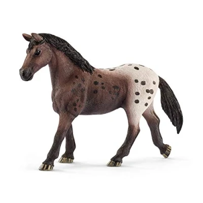 Image of SCHLEICH 13861 Appaloosa mare Horse Club Toy Figurine for children aged 5 12 Years, Brown