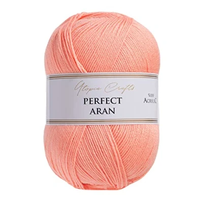 Image of Utopia Crafts Aran Knitting and Crochet Yarn, 400g (Terra Cotta)