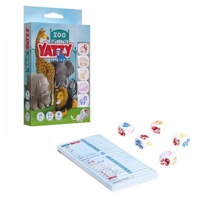 Image of SmartGames Zoo Yatzy, Multiplayer Dice Game, Ages 5+