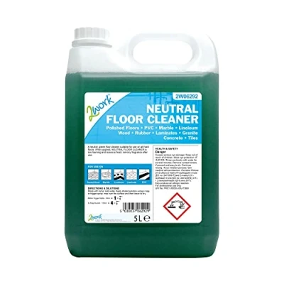 Image of 2Work Neutral Floor Cleaner Lemon Fragrance 5 Litre Bulk Bottle 2W06292