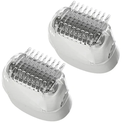 Image of SPARES2GO Shaver Cutter Head for Braun Silk Epil 5 7 Series Epilator (Pack of 2)