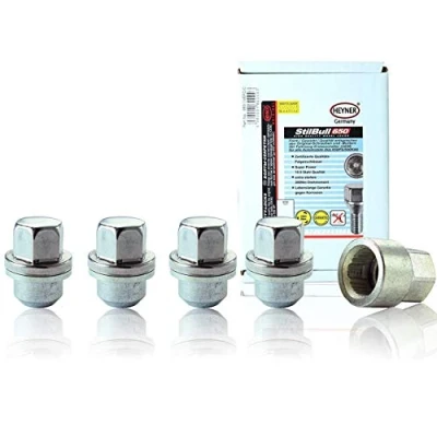 Image of Fits Land Rover Defender Models Heyner Germany Stil Block PRO Locking Wheel Nuts Bolts AFC/C M16x1.5