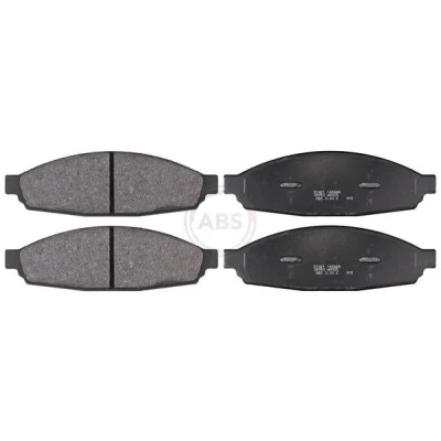 Image of 2C5Z2001AA Brake pad set A.B.S. 38953 without integrated wear sensor