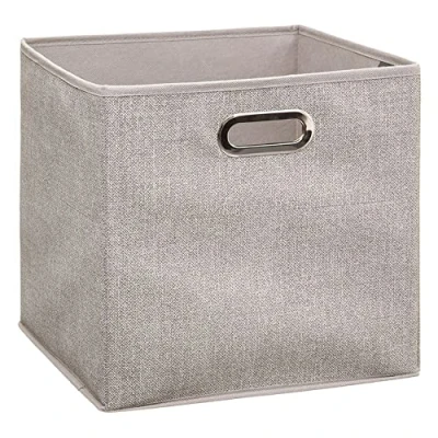 Image of 5 five simply smart Storage Box 31 x cm (Chinese, Cardboard, polypropylene and metal, China Beige, U