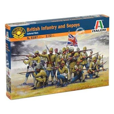 Image of Italeri 1:72 British Infantry/Sepoys (Colon.Wars)