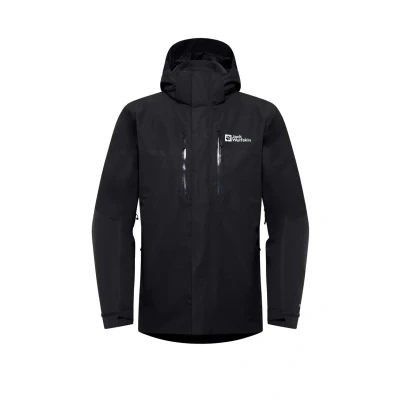 Image of Jack Wolfskin Men&#039;s Jasper 3 in 1 JKT M Jacket, Black, S