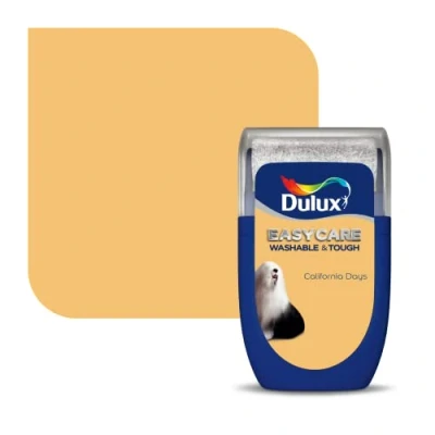 Image of Dulux Easycare Washable &amp; Tough Tester Paint California Days 30ML