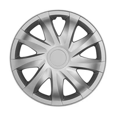 Image of NRM Universal Wheel Trims DRACO Silver 15&quot;, set 4 pieces