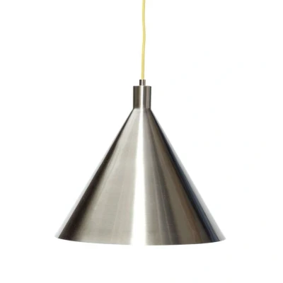 Image of Hübsch Yama pendant light, nickel coloured, iron, E27