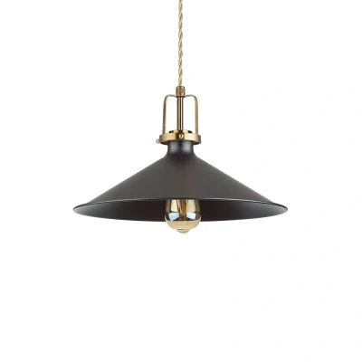 Image of Eris 4 Indoor Dome Ceiling Pendant Lamp 1 Light Black, E27