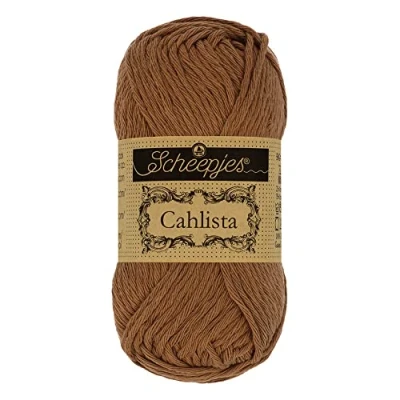 Image of Scheepjes Cahlista 157 Root Beer Yarn 1x50g