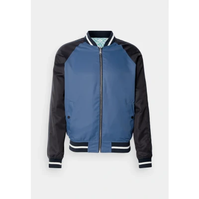 Image of Scotch &amp; Soda Reversible Bomber Jacket, Men&#039;s, Size: Small, Navy