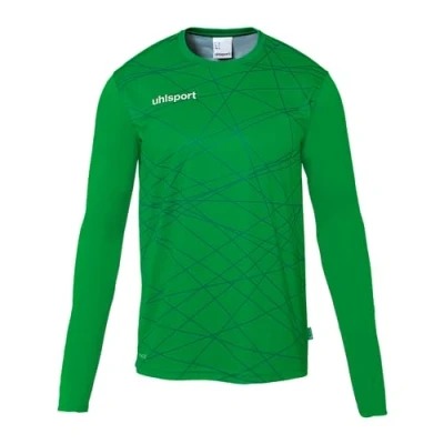 Image of uhlsport Prediction Goalkeeper Shirt Children&#039;s Football Sports T Jersey for and Players Green