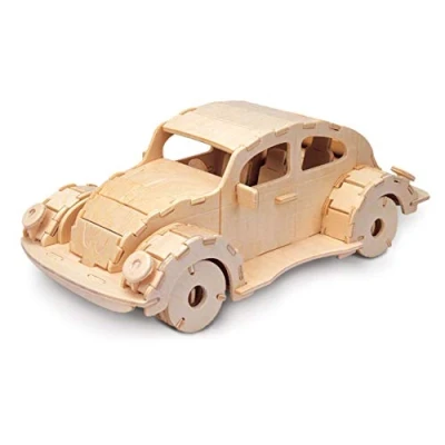 Image of Quay VW Beetle Woodcraft Construction Kit