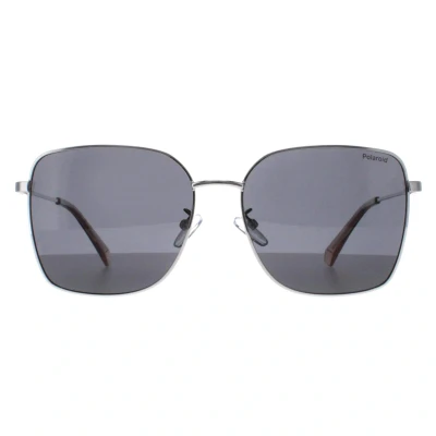 Image of Polaroid Sunglasses, Women&#039;s, Size: 58, Grey