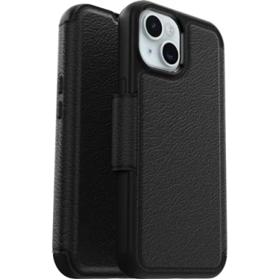 Image of Otterbox Strada MagSafe Leren Book Case Apple iPhone 15