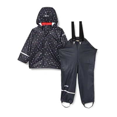 Image of CareTec Baby und Kinder Regenjacke Regenhose im Set, Baked Apple (443), 104