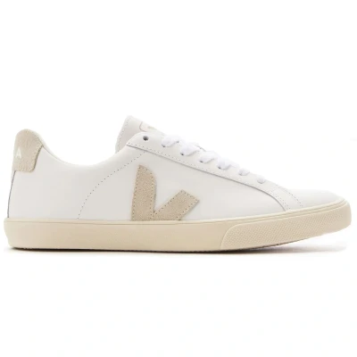 Image of Veja Esplar LOGO Trainers extrawhite, Men&#039;s, Size: 9, Extra white Leather