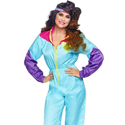 Image of Leg Avenue 8681305101 Totally Awesome 80 S Suit 0 3 Kg Ski