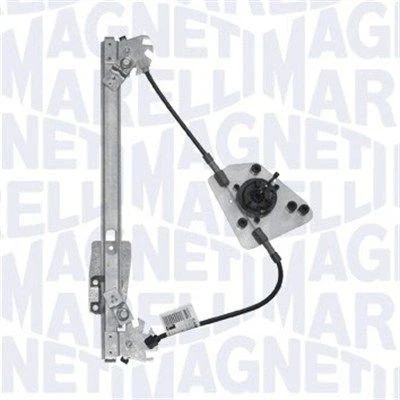 Image of 834811H000 Window regulator MAGNETI MARELLI 350103133300 Right Rear electric without motor KIA: cee‘d I Hatchback
