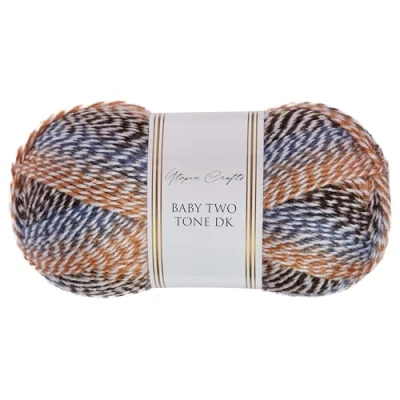 Image of Utopia Crafts DK Baby Two Tone Double Knitting Yarn 100g (Sunset Horizon)