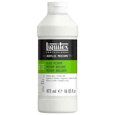 Image of Liquitex Professional Acrylic Medium for Paint, Gloss, 473 ml