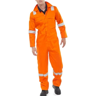 Image of Fr Burgan Boilersuit Anti Static Orange 36