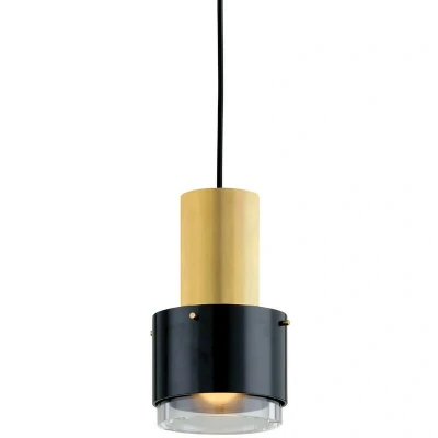 Image of Melrose 1 Light Pendant Vintage Brass