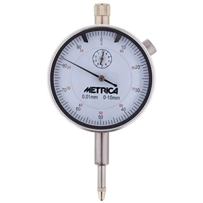 Image of Metrica 41019 Dial indicator 0 10 mm read