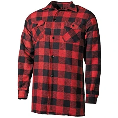 Image of Mil Tec Flannel Blouse Red XL