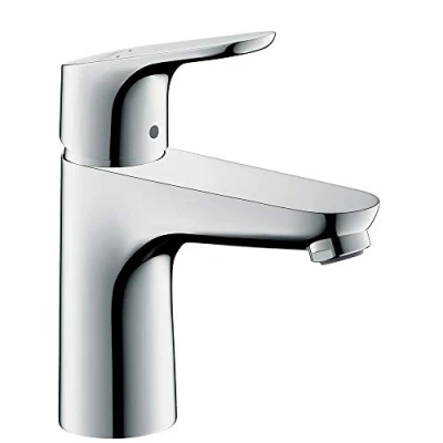 Image of hansgrohe Focus Single lever basin tap 100 without waste, chrome 31517000