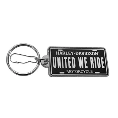 Image of Plasticolor Harley Davidson United We Ride Keychain