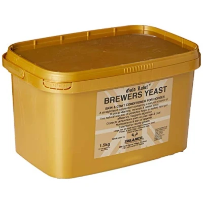 Image of Gold Label See Description Brewers Yeast, Transparent, 3 kg UK
