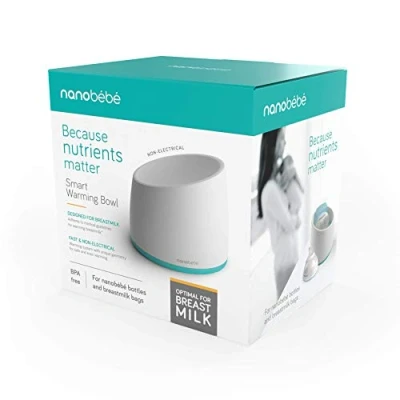 Image of nanobebe Bottle Smart Warming Bowl Teal