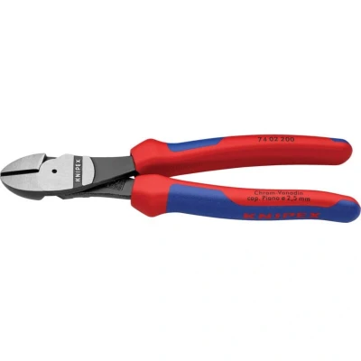 Image of Knipex 200mm Side Cutters, 3.8mm Cutting Capacity